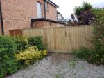 20ft of feather edge fencing for our very hppy clients in swanage as part of a full garden make over . checkout more photos on our website and Facebook page
